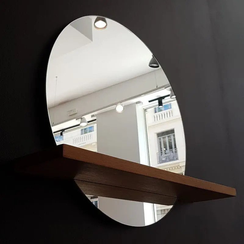 Chic Round Mirror
