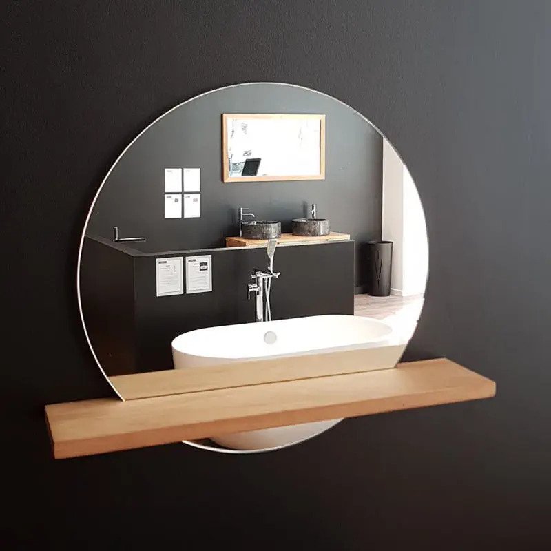 Chic Round Mirror