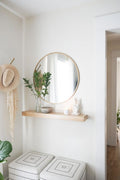 Harlow Wall-Mirror Vanity Shelf Set